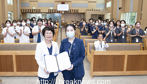 예수병원 '중환자 간호 관리 과정' 수료식